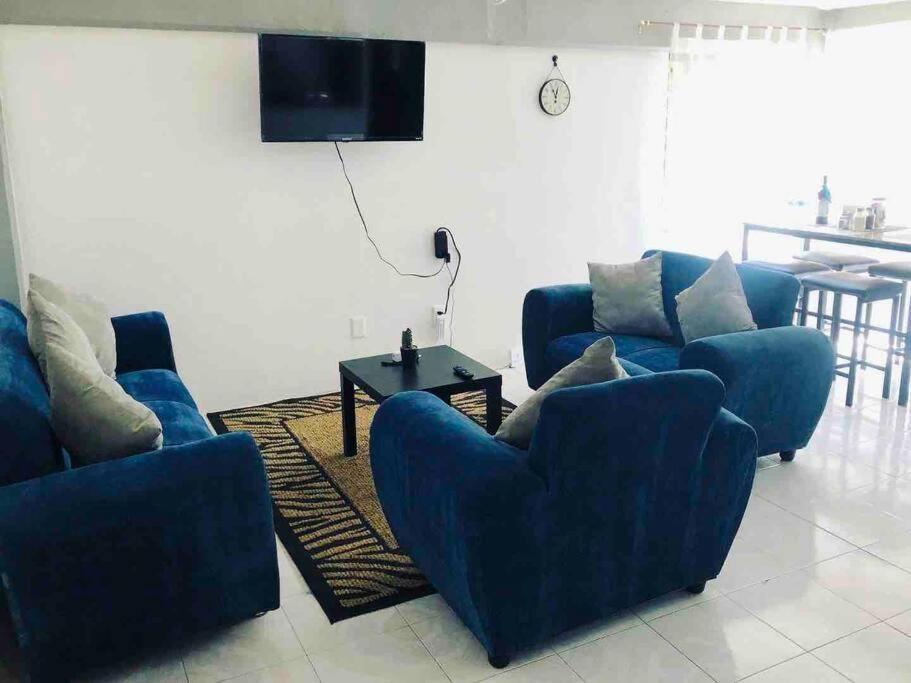 Lindo Departamento Centrico Con Estacionamiento Puebla Exterior foto